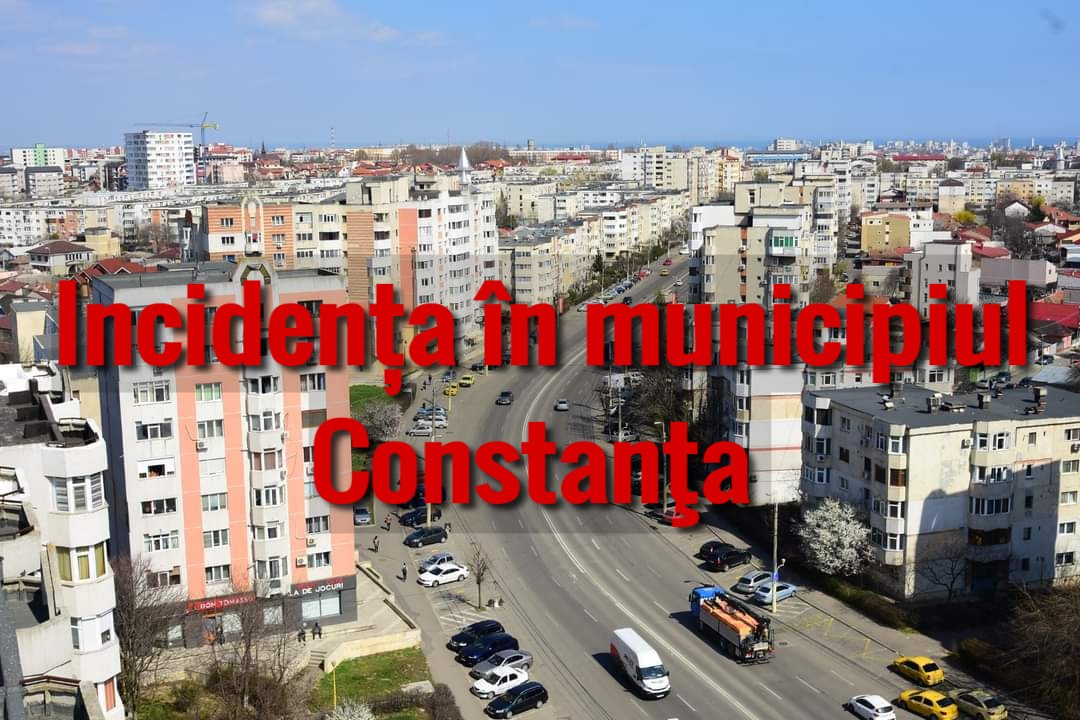 Municipiul CONSTANȚA: Incidența cazurilor de coronavirus a depășit 5 la mia de locuitori. Situația pe localități