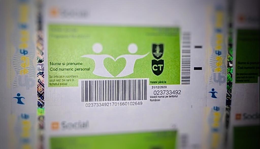 Beneficiarii programului „RESPECT“ vor primi tichetele valorice pe suport electronic
