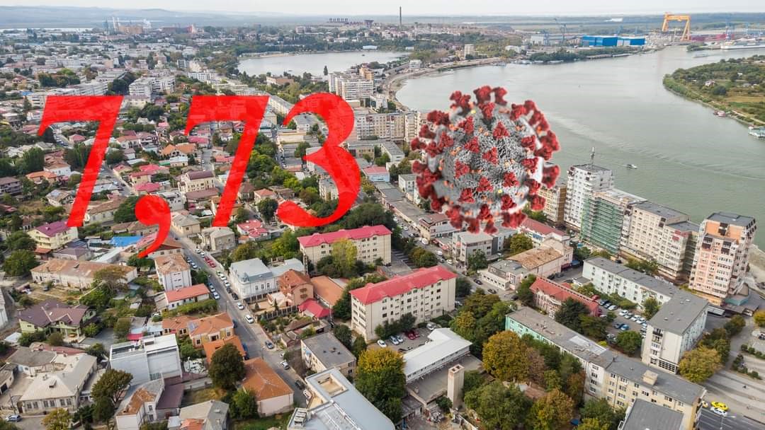 Incidenţa cazurilor de COVID a ajuns la 7,73 la mie, în municipiul Tulcea