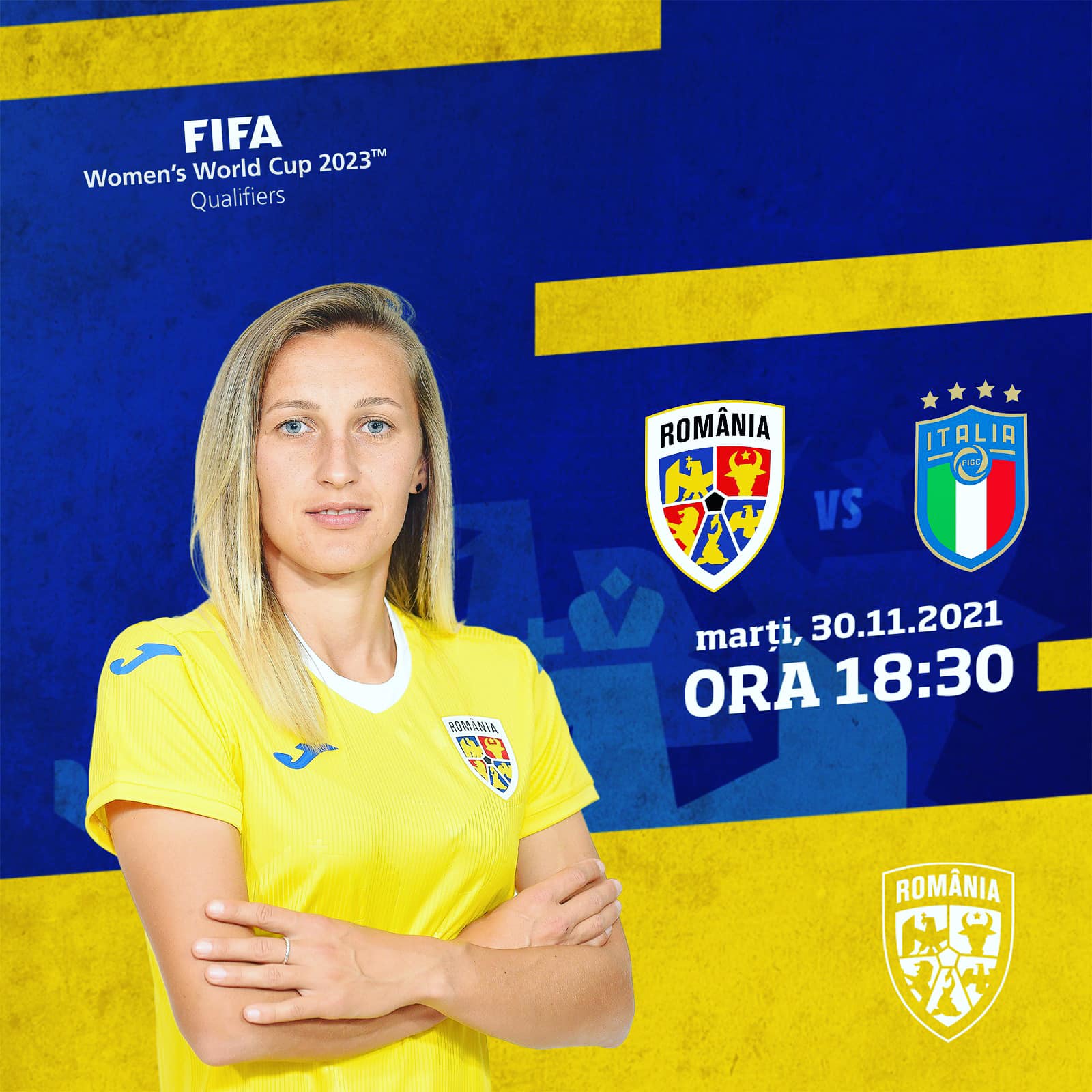 Meci dificil pentru naționala de fotbal feminin a României