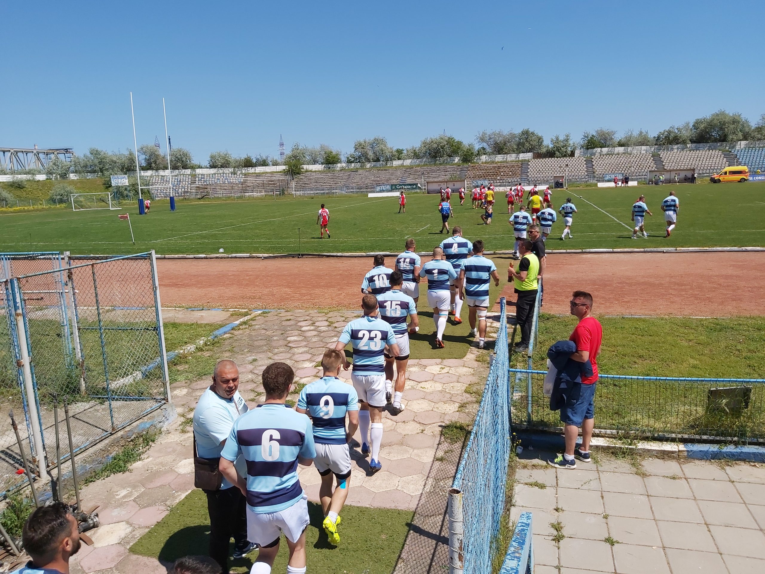 Rugbyștii de la CS Năvodari întâlnesc pe CSUAV Arad