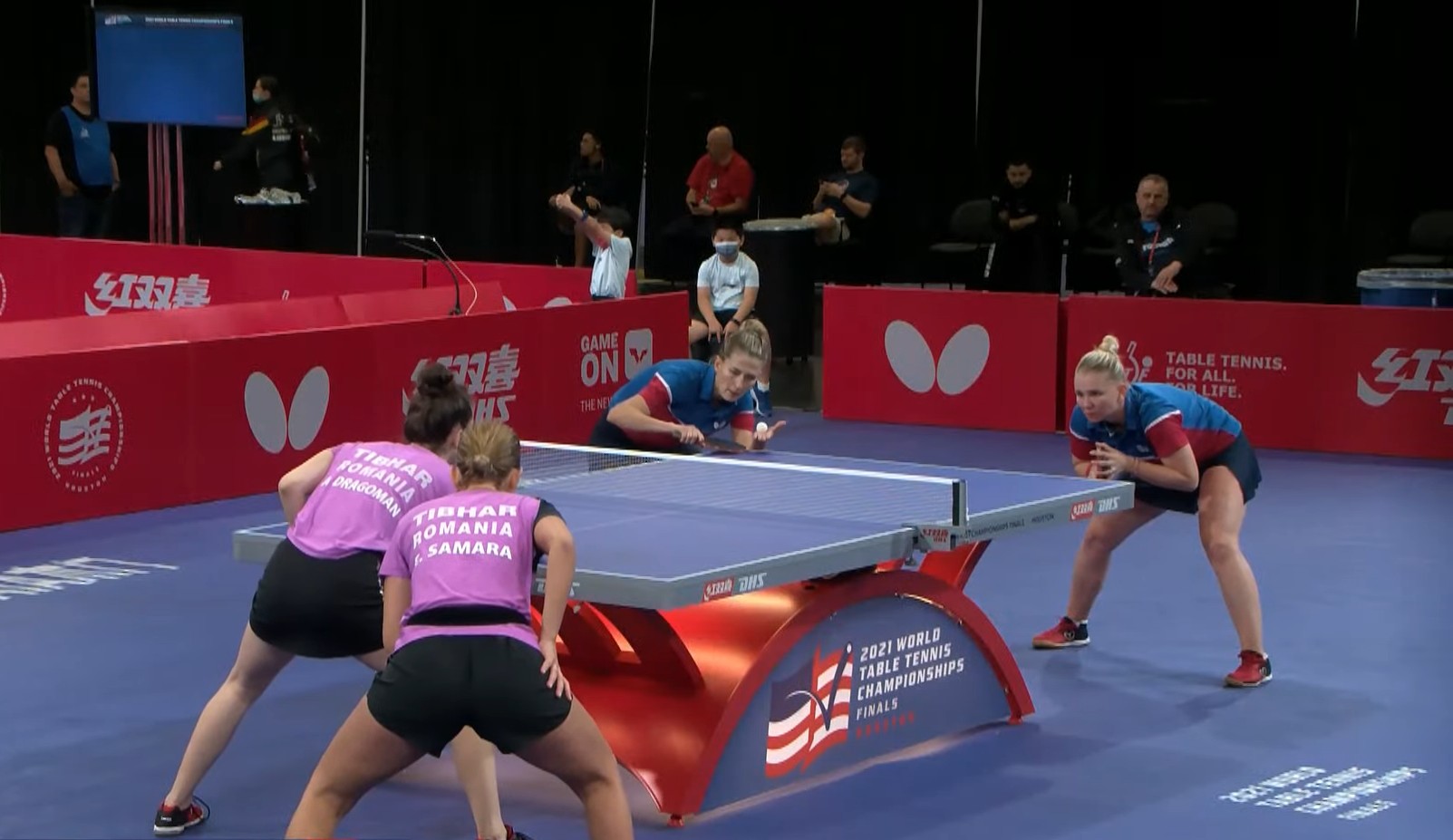 Eliza Samara şi Andreea Dragoman s-au calificat în sferturi la Mondiale