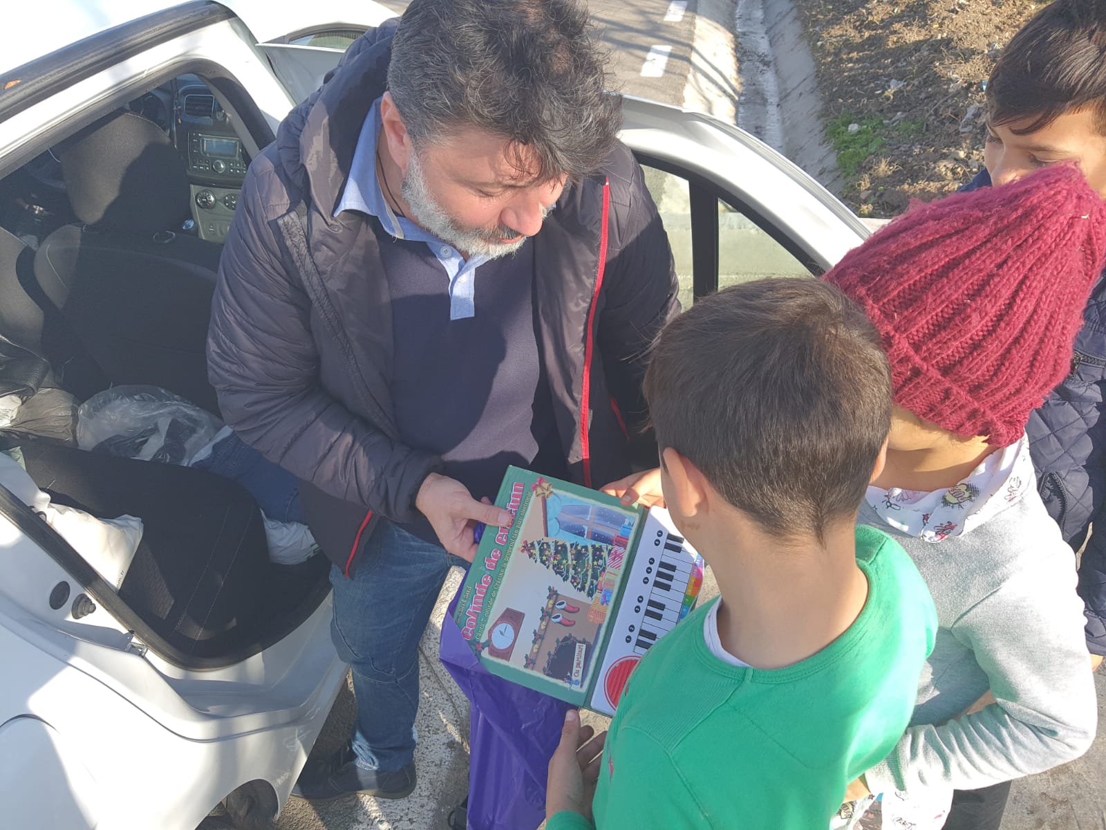 Radio Constanța, pe urmele lui Moș Crăciun în satul Nazarcea FOTO