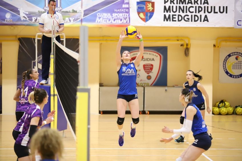 CS Medgidia are meci astăzi în Cupa României la volei feminin