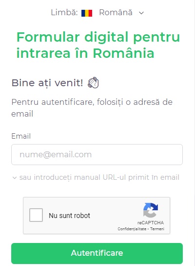 GCS: Aproximativ 290.000 de persoane au generat formulare digitale de intrare în România