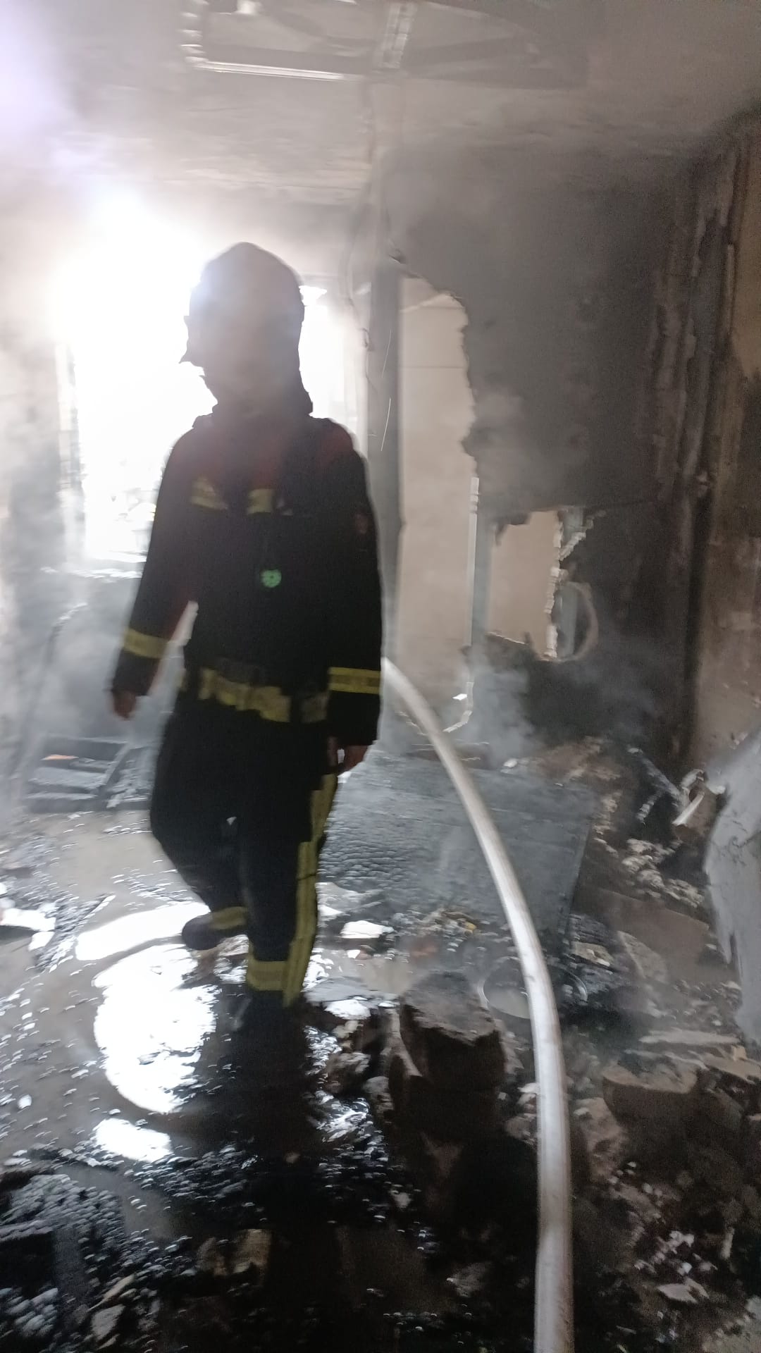 CONSTANȚA: Incendiu într-un bloc din zona CET