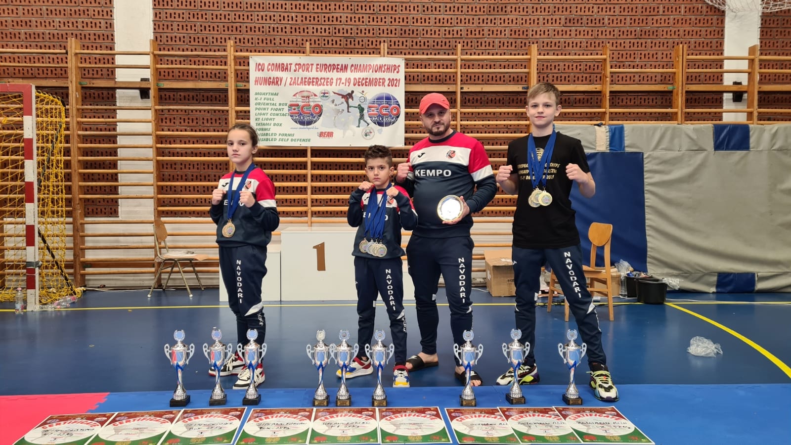 CS Năvodari a câștigat 9 medalii la Campionatul European din Ungaria