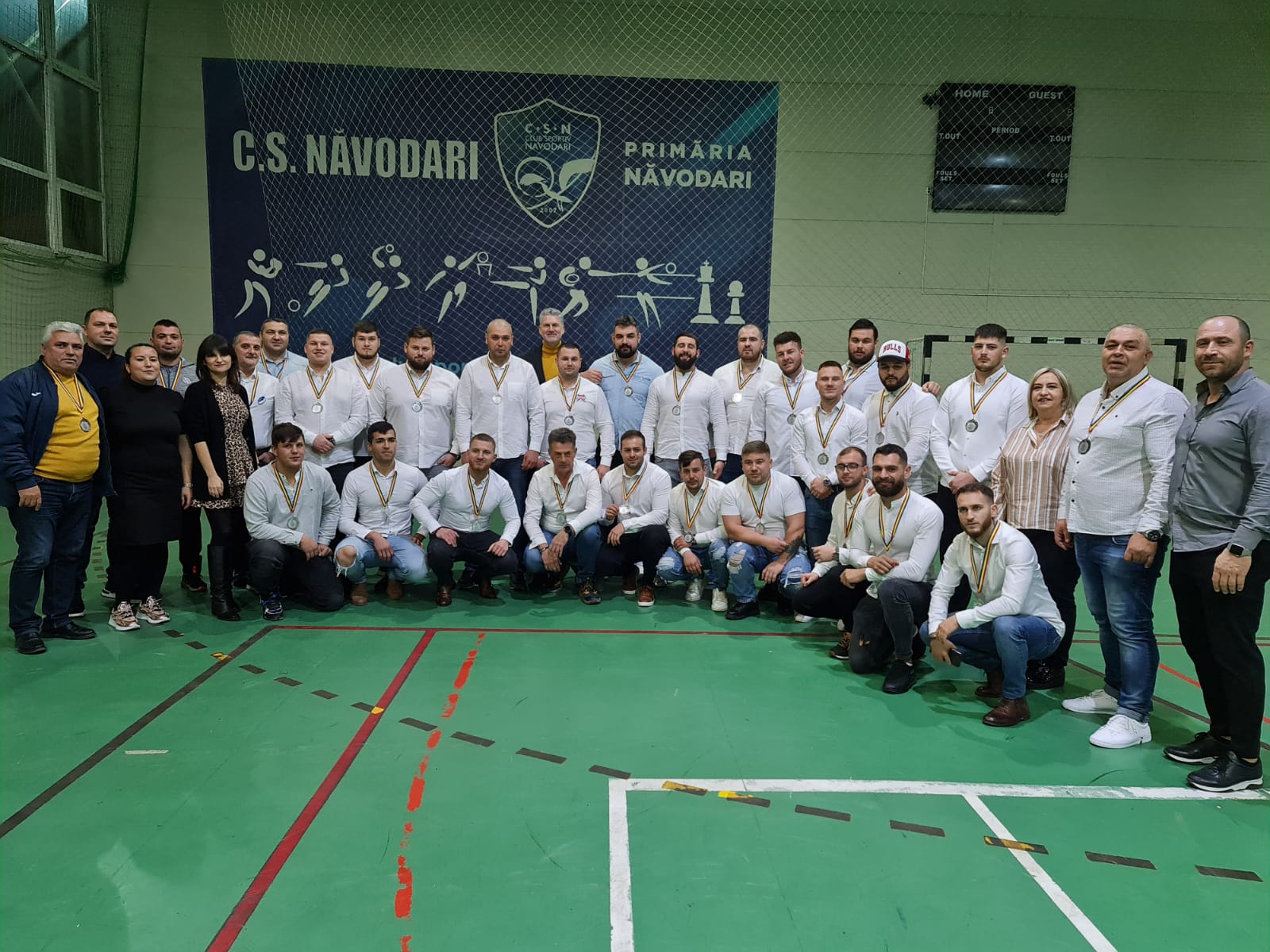 Rugbyștii de la CS Năvodari și-au primit cupa și medaliile de vicecampioni