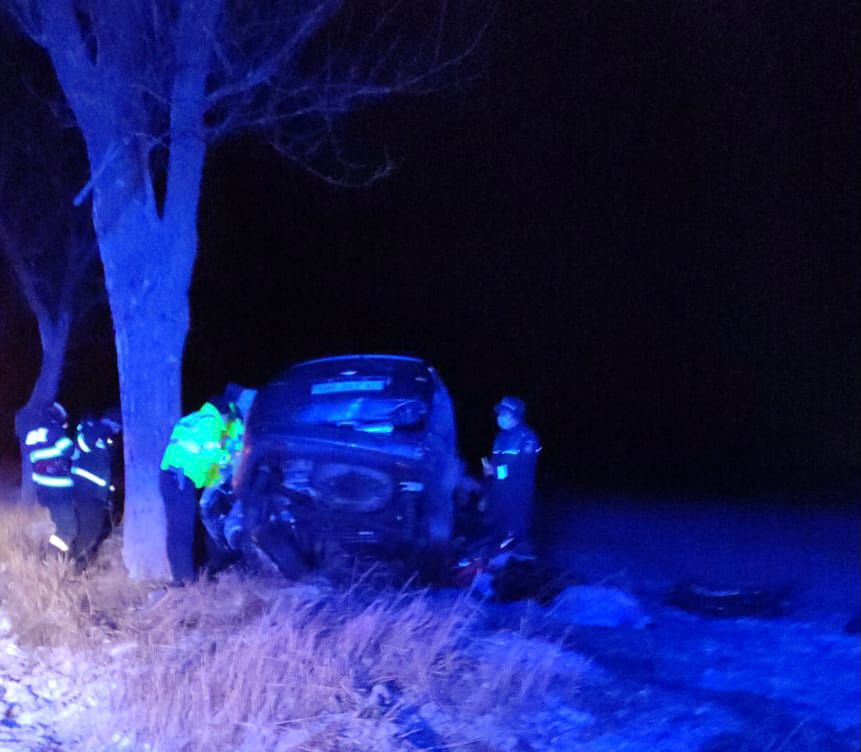 Județul TULCEA/FOTO: Accident grav soldat cu o persoană decedată și una rănită