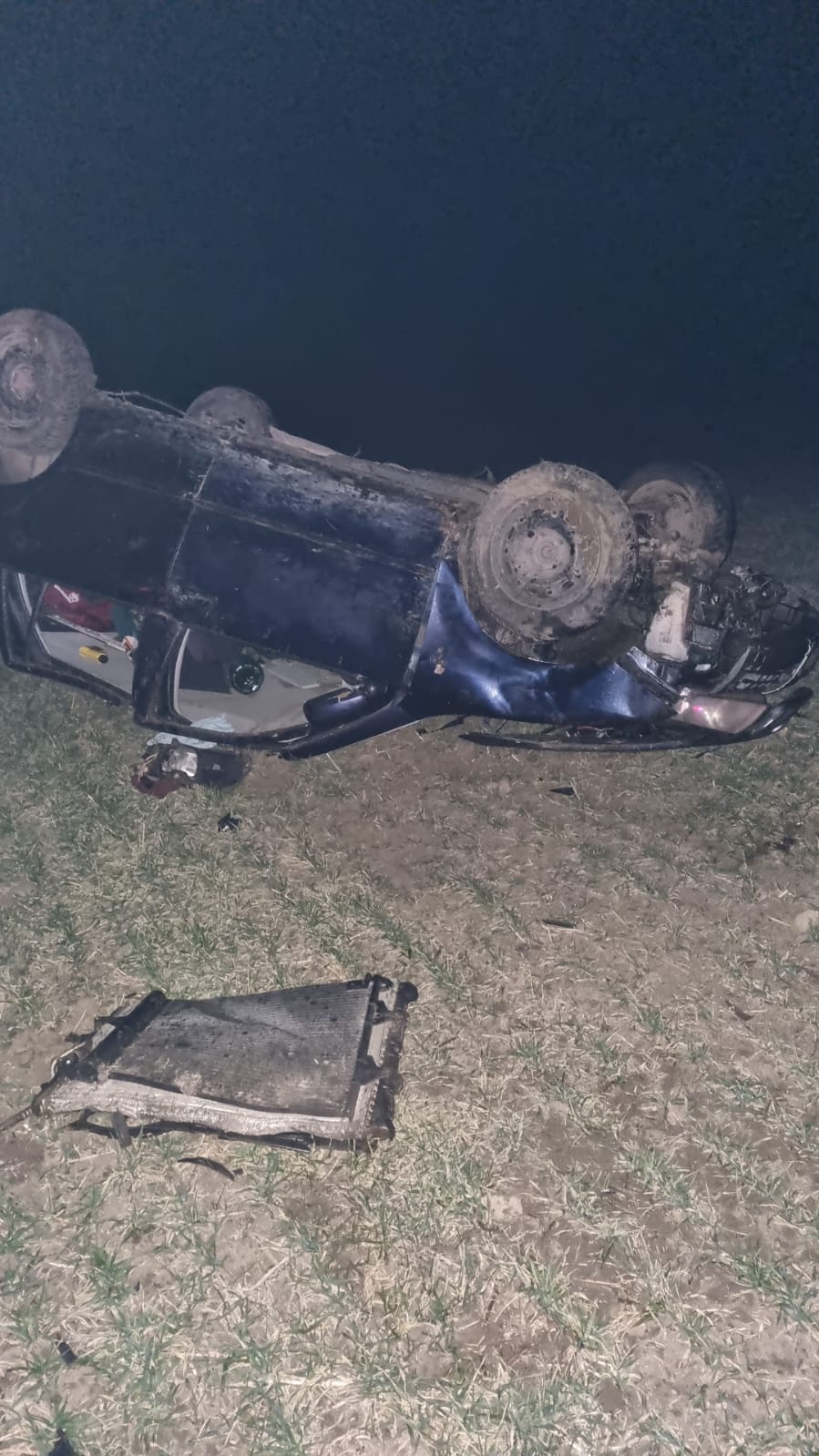 Județul TULCEA/FOTO: Accident rutier grav, soldat cu moartea unui tânăr