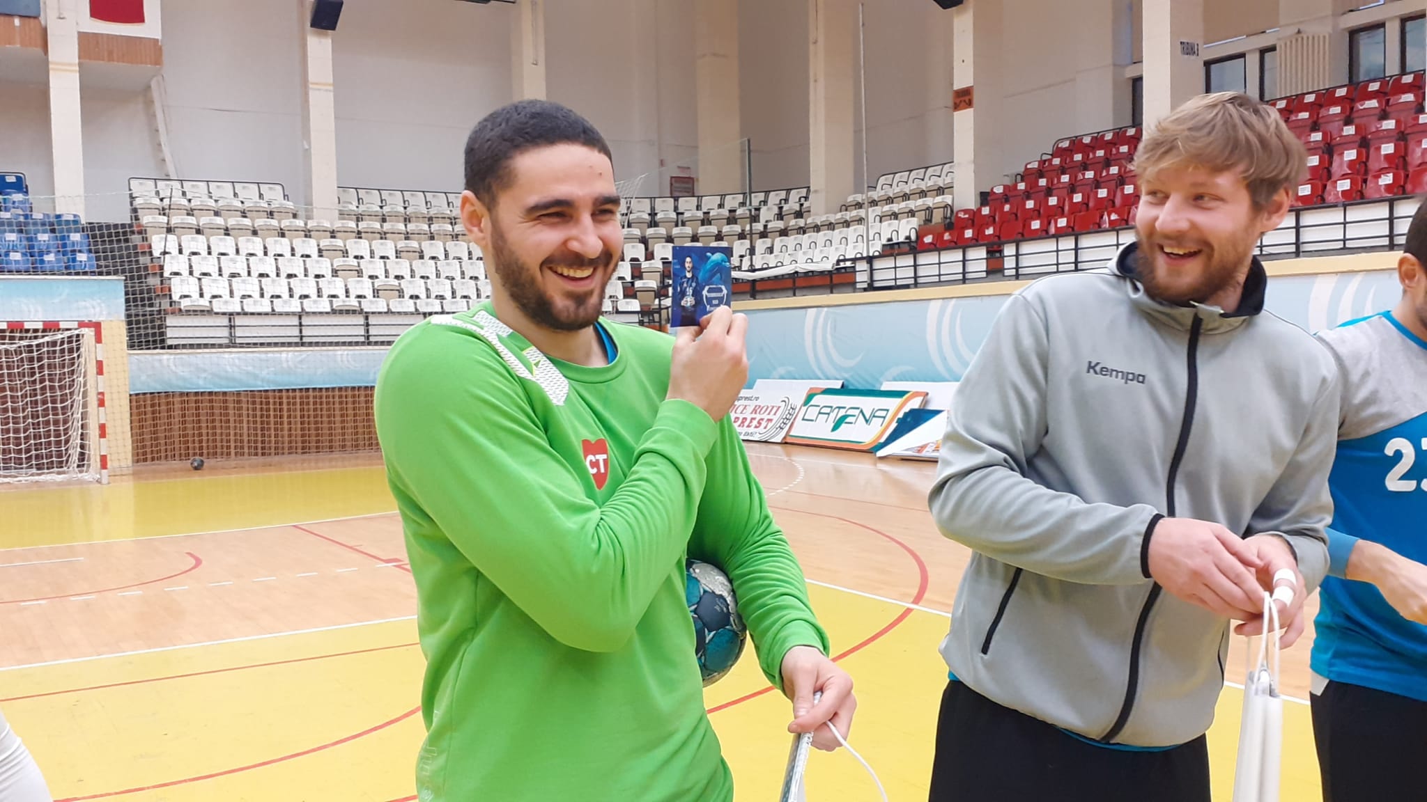 Portarul Dani Vasile de la HC Dobrogea Sud Constanța începe anul cu naționala României