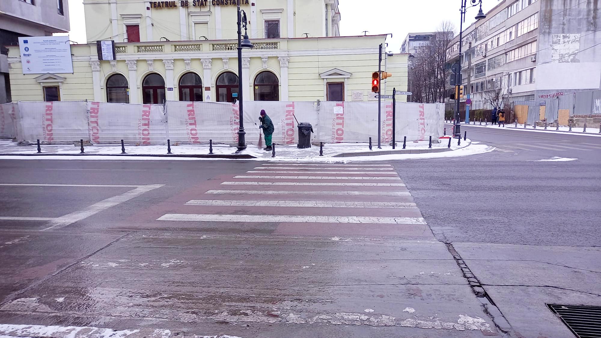 FOTO: Circulația în municipiul Constanța se desfășoară în condiții normale de trafic