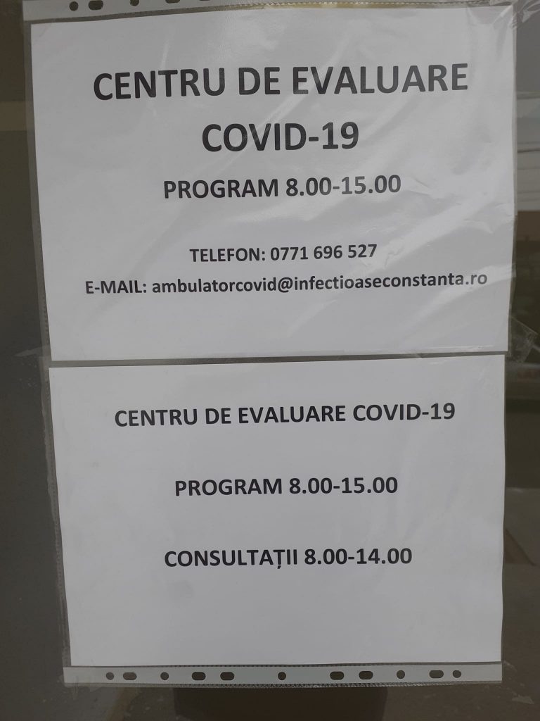 centru evaluare covid - foto - RC