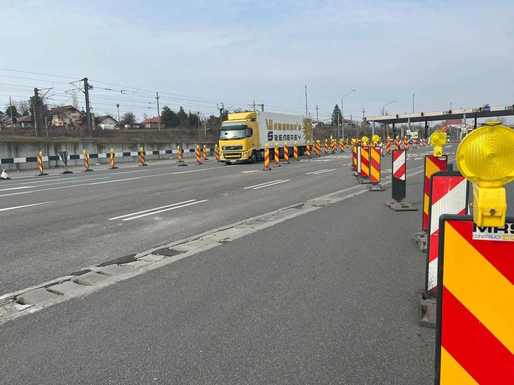 Atenție șoferi! Trafic deviat pentru lucrări de reabilitare la Podul de peste Brațul Borcea