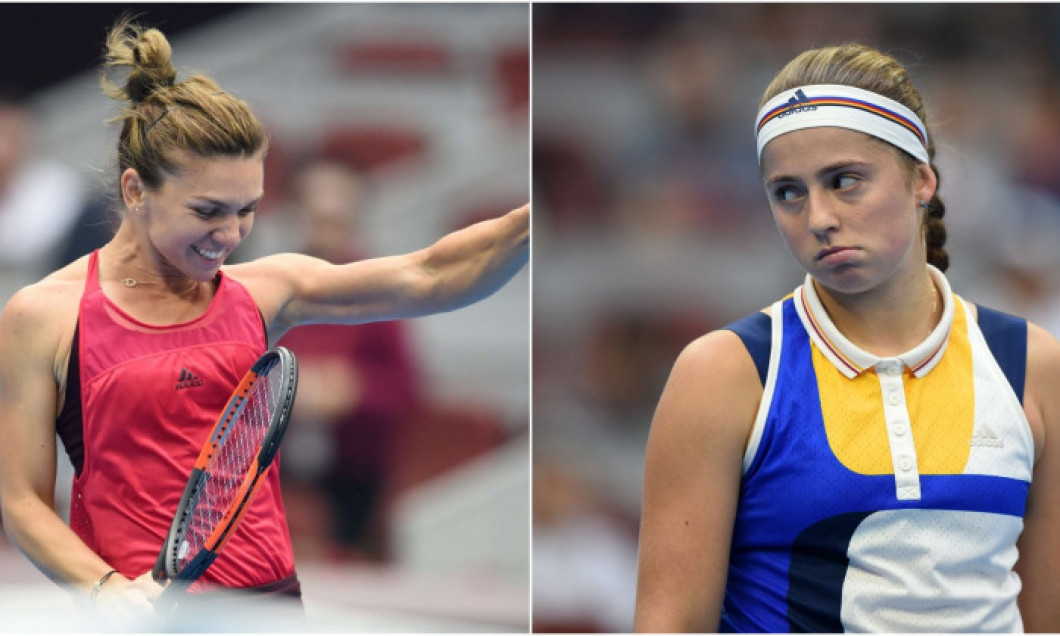 Simona Halep vs Jelena Ostapenko, astăzi în semifinale la turneul din Dubai