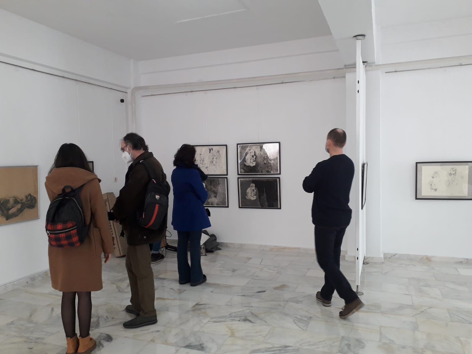 CONSTANȚA: Expoziția „Pelerin la el acasă” a graficianului Marian Voinea