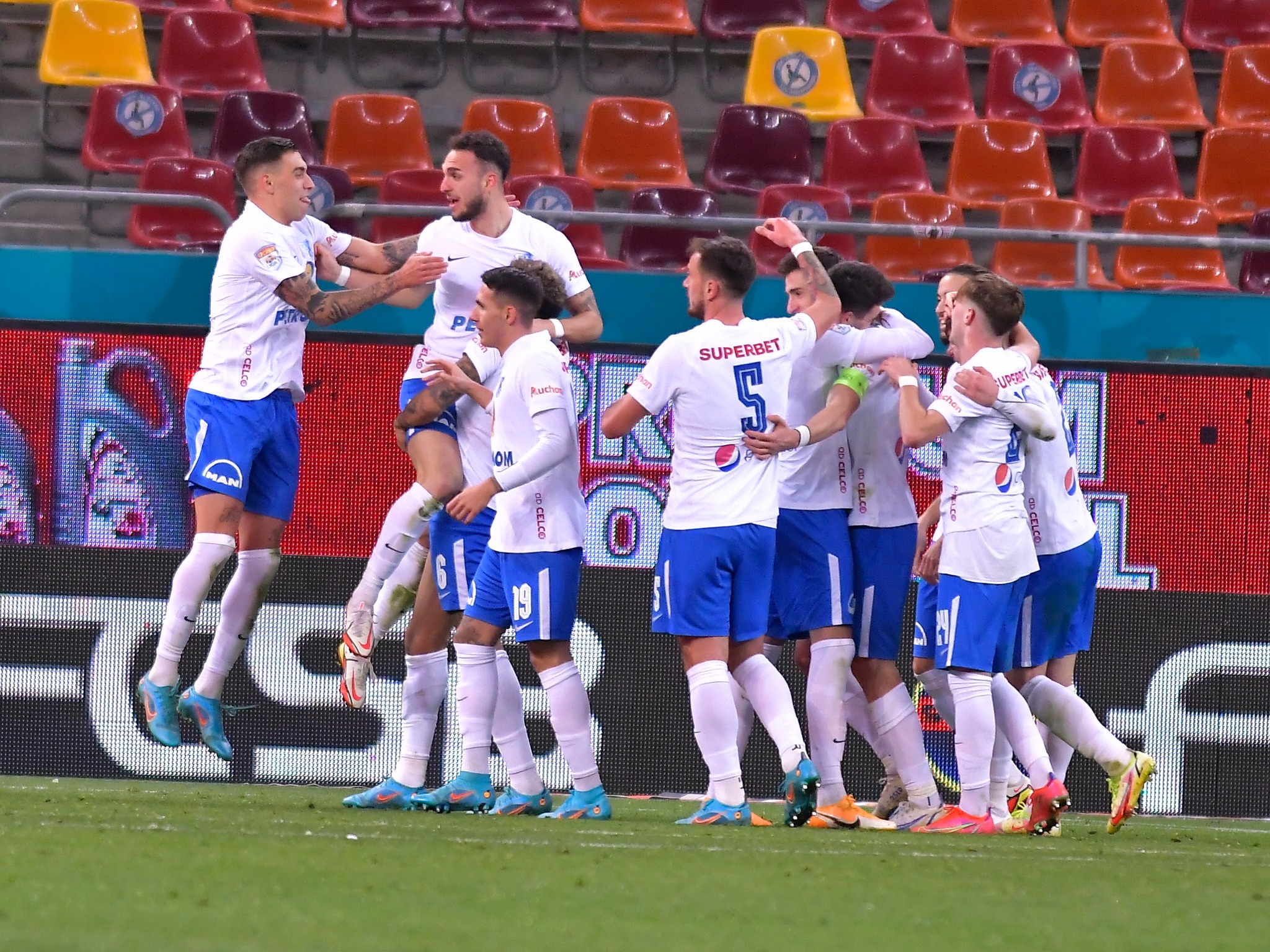 Șapte jucători formați la Academia Hagi au evoluat pentru Farul în victoria cu FCSB