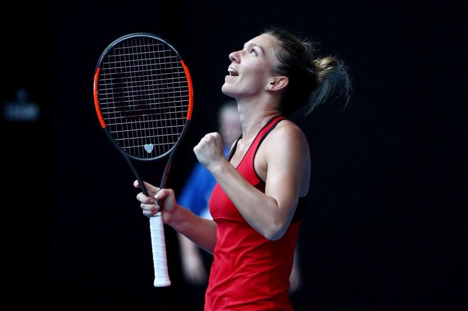 Simona Halep a câştigat ancheta pentru cea mai frumoasă lovitură a lunii ianuarie