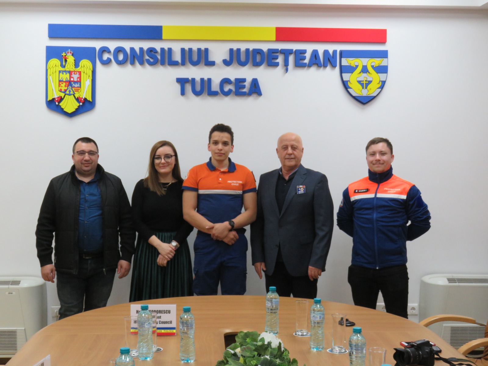 TULCEA: Ajutoare umanitare de la Protecția Civilă din Franța pentru refugiații ucraineni