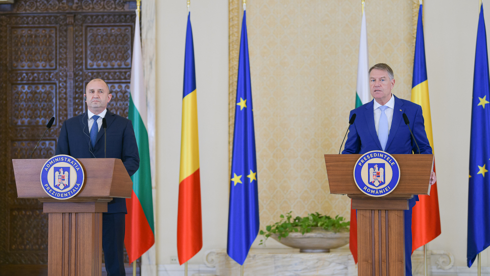 Klaus Iohannis, discuţii cu preşedintele Bulgariei despre diversificarea surselor de energie şi a rutelor de transport