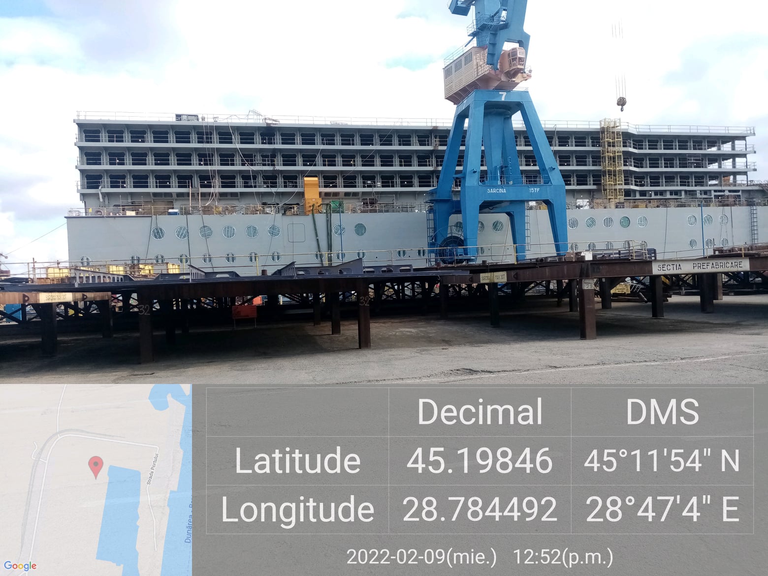 TULCEA: Amendă de 100.000 de lei pentru șantierul naval. Garda Națională de Mediu a găsit mai multe nereguli
