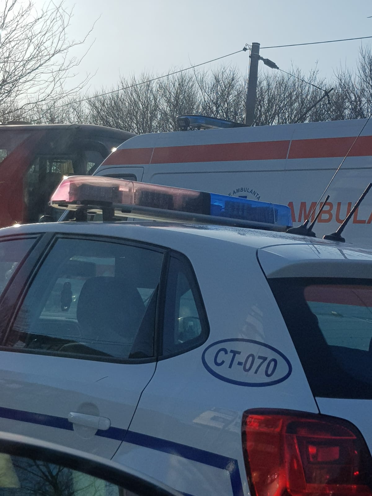 HÂRŞOVA: Un accident rutier a avut loc la ieşire din oraş. O persoană a decedat
