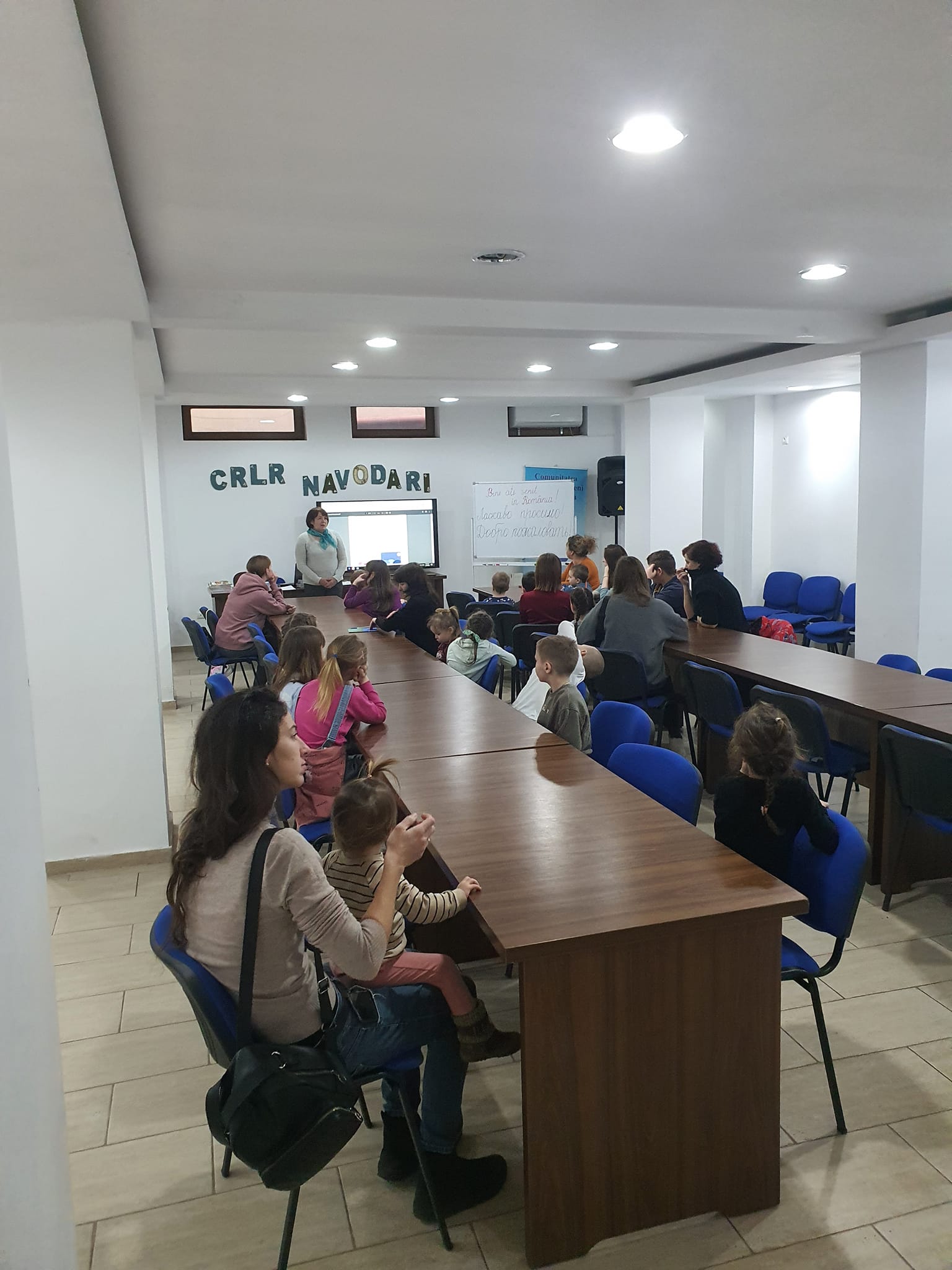 Sediul comunității rușilor lipoveni din Năvodari, cămin pentru zeci de copii refugiați