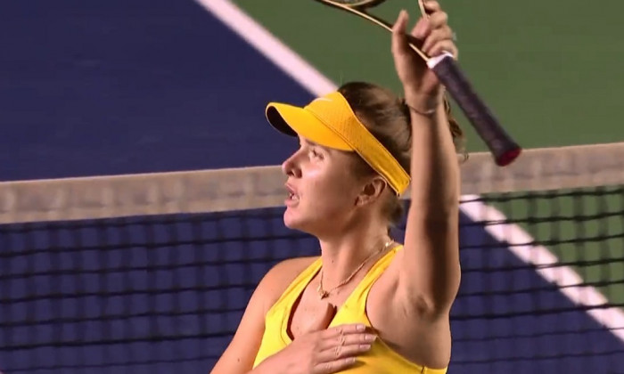 Svitolina a câștigat meciul cu Potapova și va dona banii Armatei Ucrainene