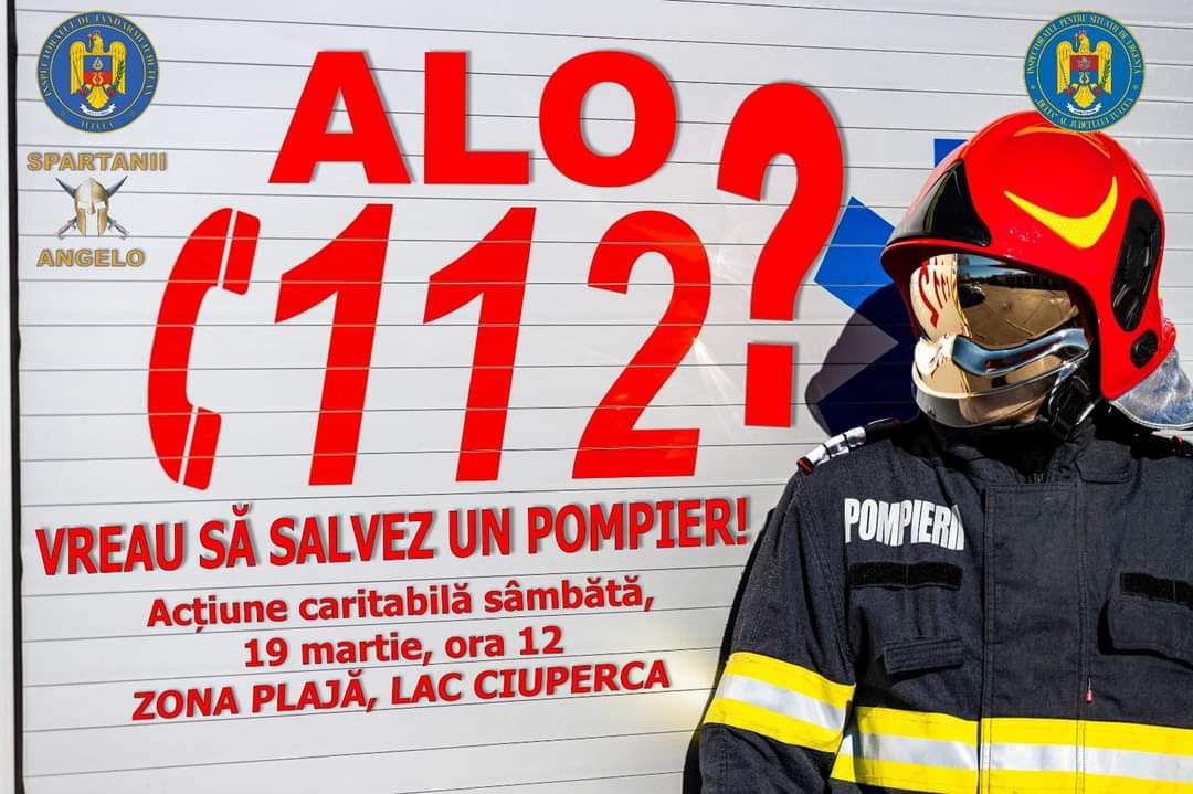 TULCEA: Cros umanitar pentru un pompier rănit în timpul unui incendiu