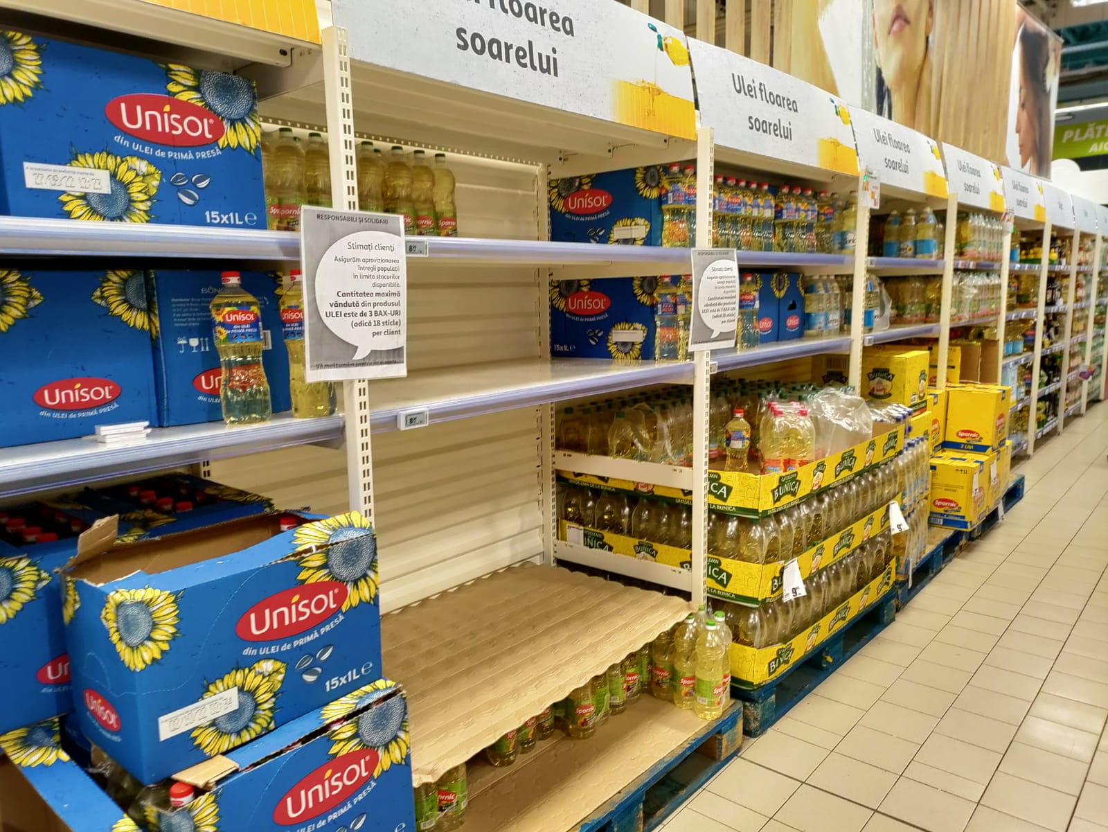 ANPC: Nu vă lăsaţi manipulaţi de false alarme; România dispune de suficiente stocuri de produse alimentare
