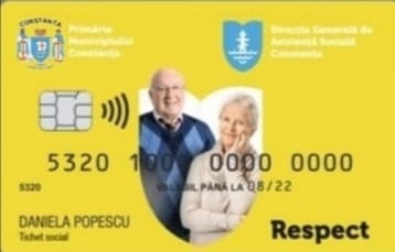 CONSTANŢA: Cardurile RESPECT, livrate la domiciliul beneficiarilor