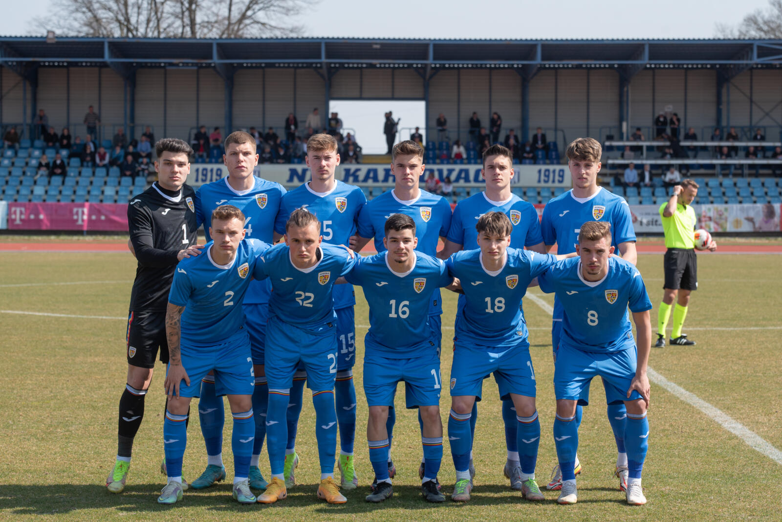 Cu patru fotbaliști de la Farul Constanța, naționala României U19 a învins Croația