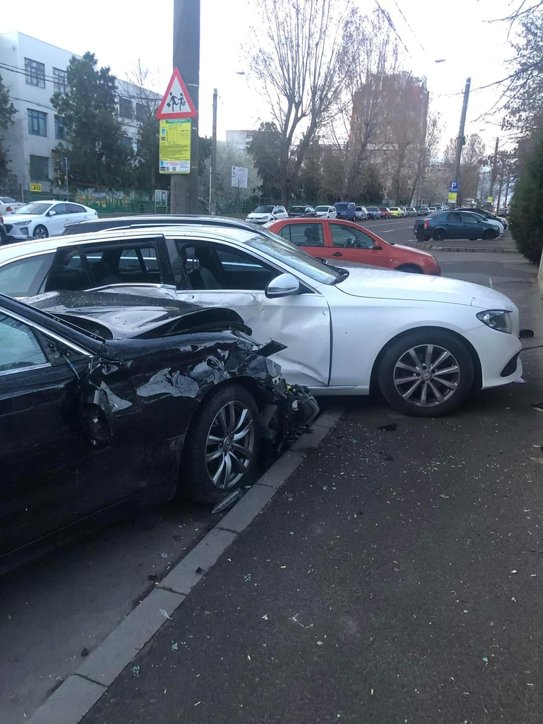 Accident rutier în zona Abator