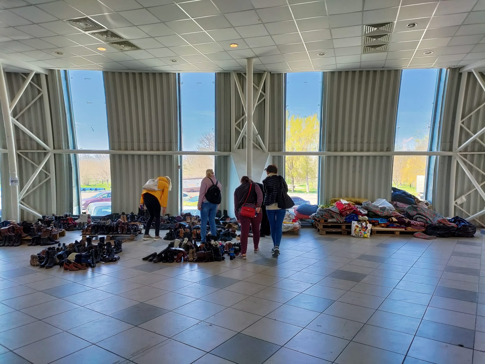 FOTO. Victoria, o mamă ucraineancă: „Vrem să ne întoarcem acasă. Părinții noștri au rămas acolo“