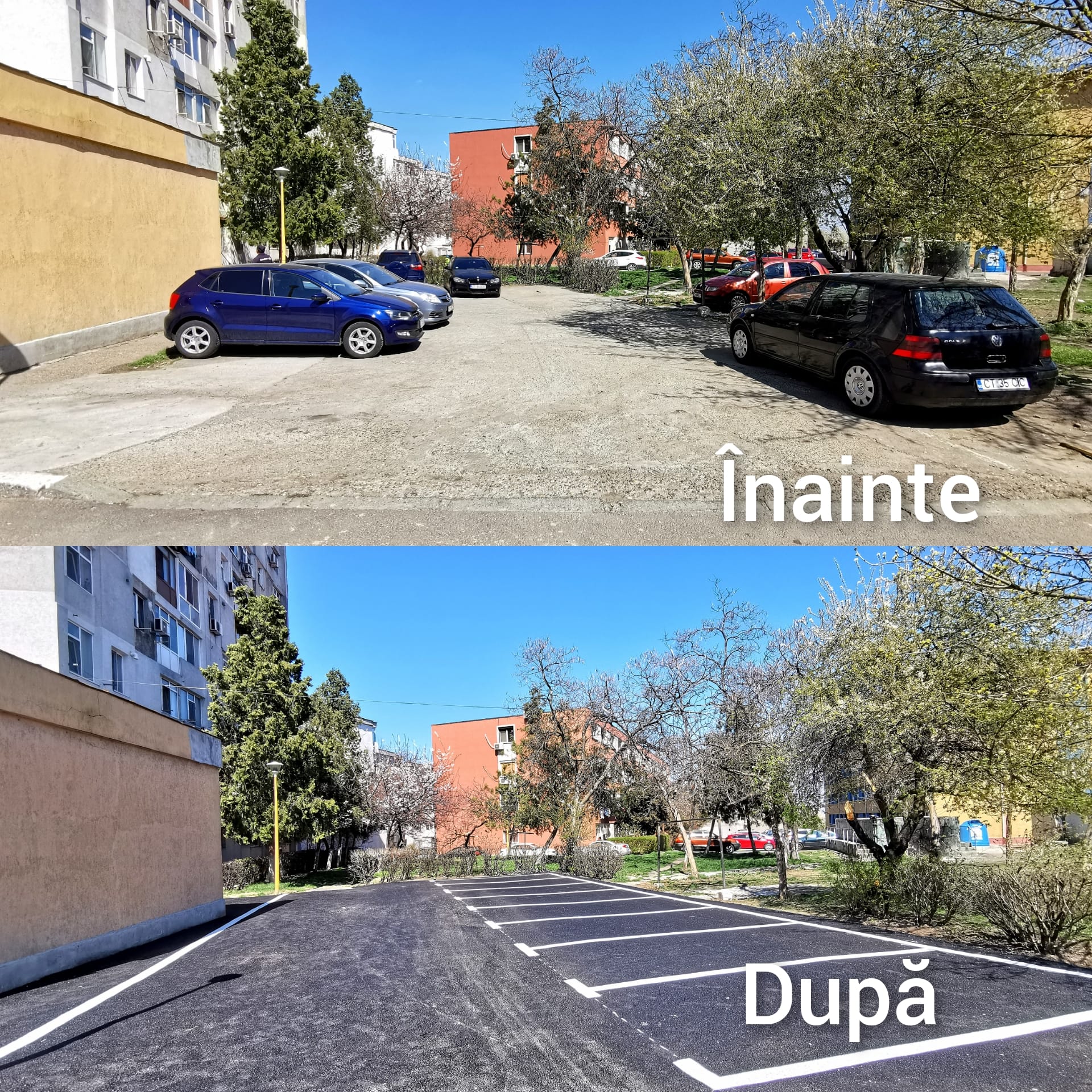 CONSTANŢA: Terenuri eliberate de garaje şi transformate în parcări