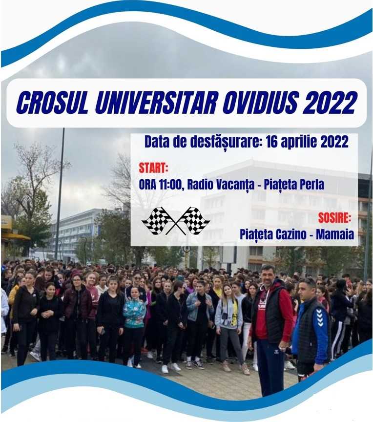 Crosul Universitar Ovidius 2022 ia startul astăzi la ora 11.00