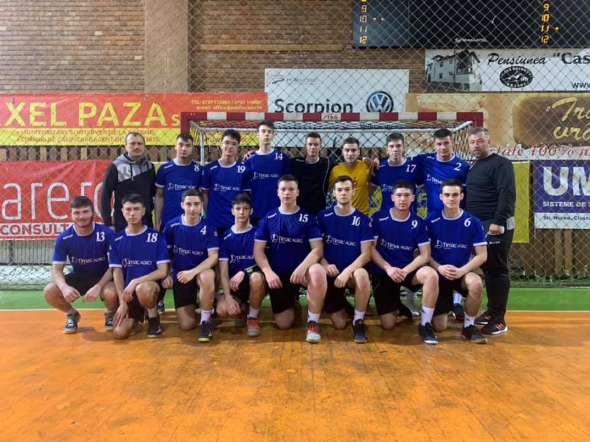 Juniorii I de la CS Medgidia s-au calificat la turneul final al CN de handbal masculin