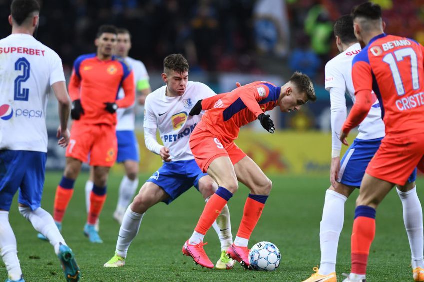 Victorie categorică pentru FCSB în meciul de la Ovidiu cu Farul Constanța
