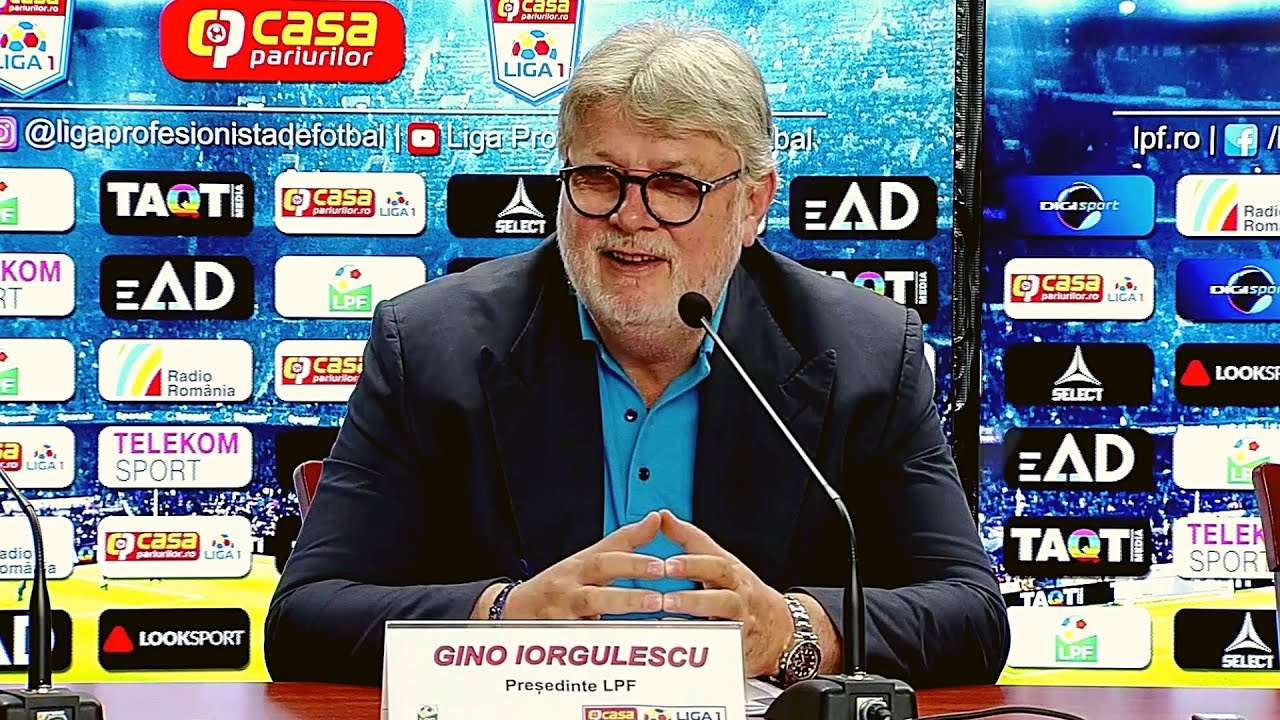Gino Iorgulescu candidează pentru un nou mandat la conducerea LPF