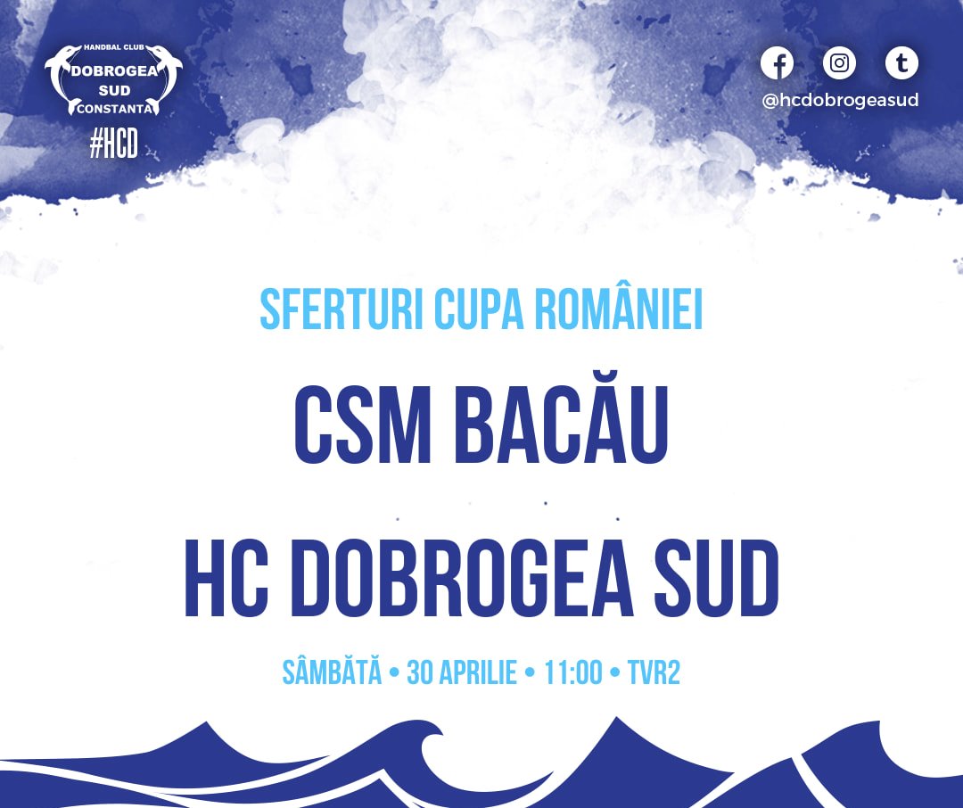 Se apropie meciurile din sferturile Cupei României la handbal masculin