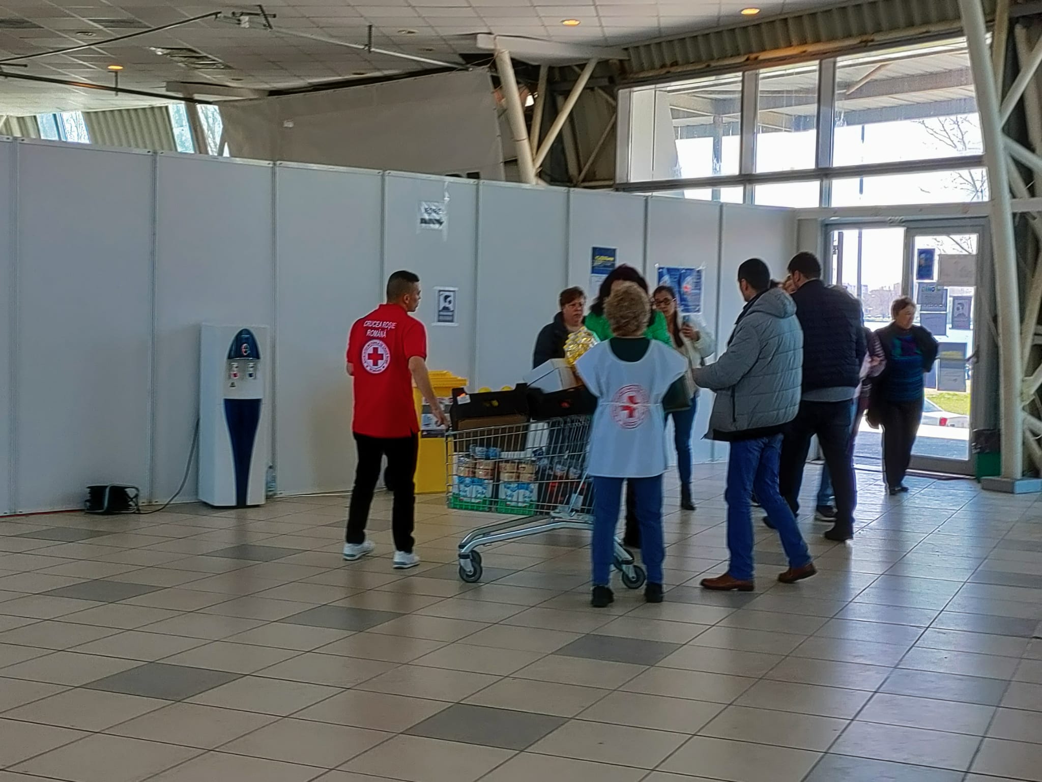 CONSTANŢA: Peste 250 de refugiaţi ucraineni au solicitat vaccinarea anti-Covid, la Pavilionul Expoziţional