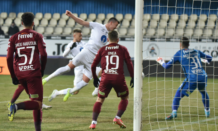 Rapid a făcut scorul etapei cu Gaz Metan Mediaș în play-out
