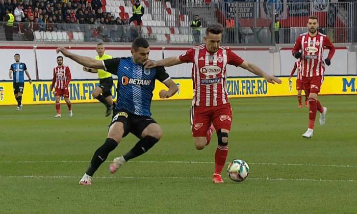 Victorie pentru Sepsi în meciul cu Universitatea Craiova din semifinalele Cupei României la fotbal