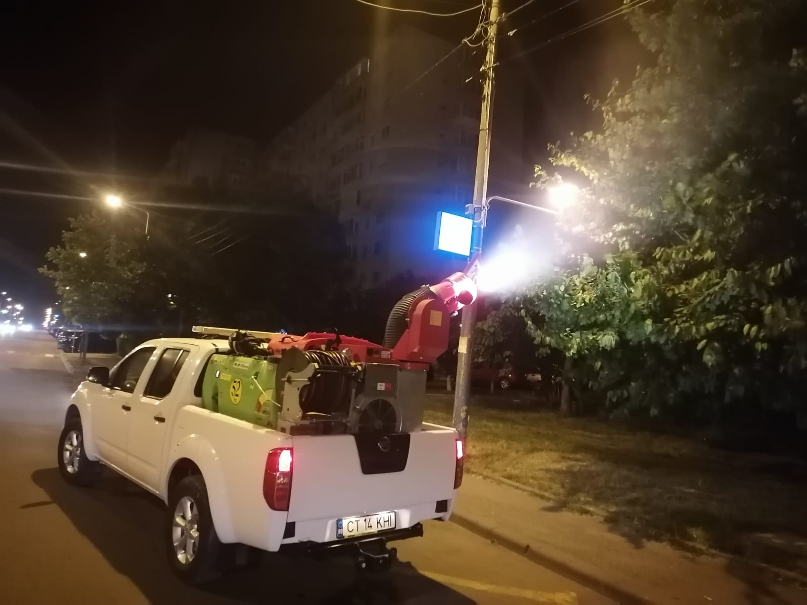 CONSTANŢA: Au fost reluate operaţiunile de dezinsecție terestră