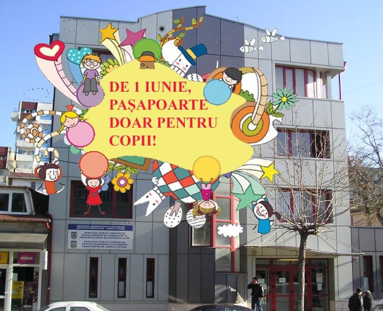 TULCEA: De 1 IUNIE Serviciul Public Comunitar de Paşapoarte va fi deschis doar pentru copii