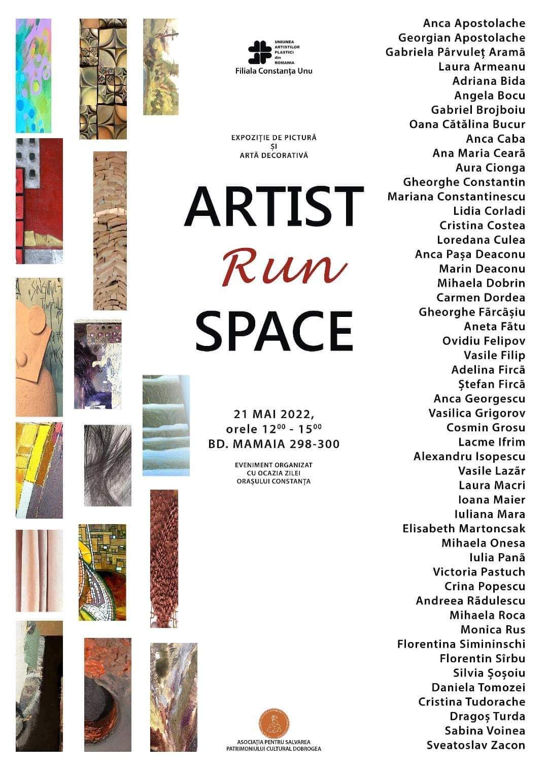 CONSTANŢA: Expoziție de pictură, ceramică și sculptură, în cadrul „Artist run space”