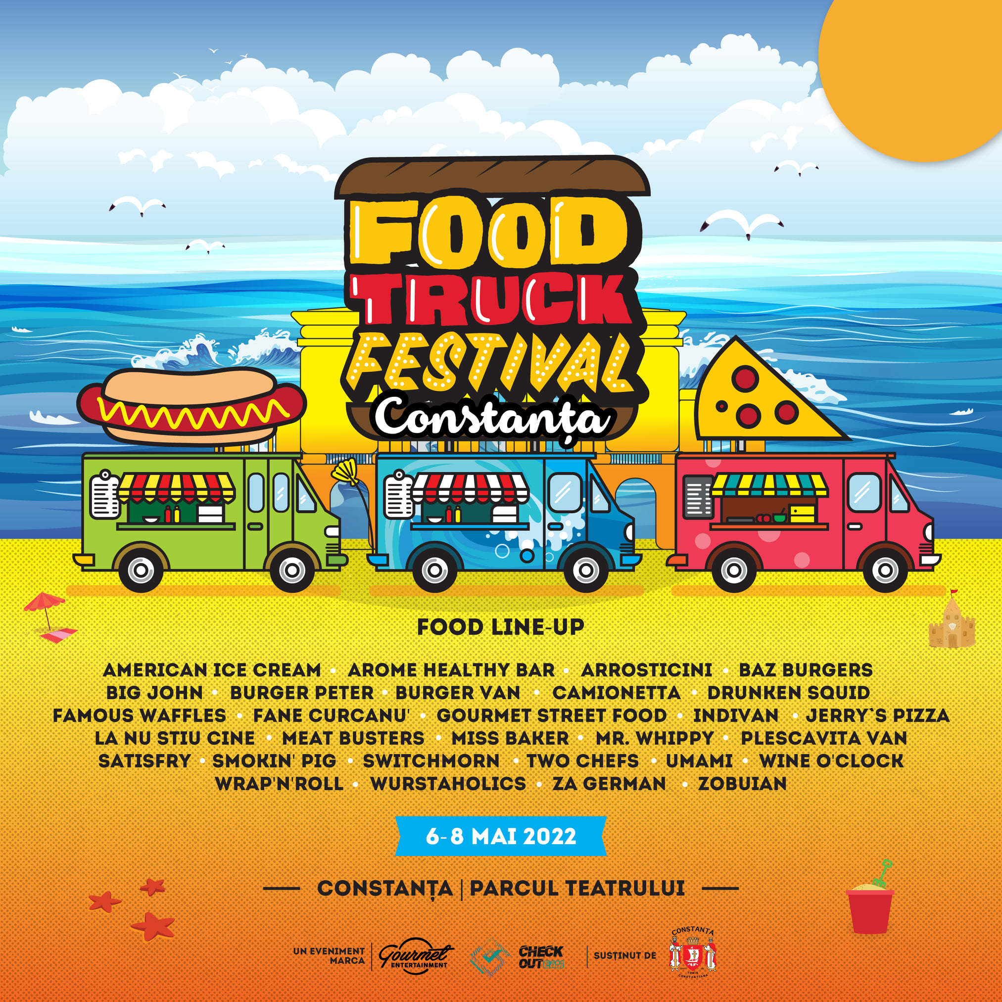 CONSTANŢA: Food Truck Festival revine. Unde este noua locaţie