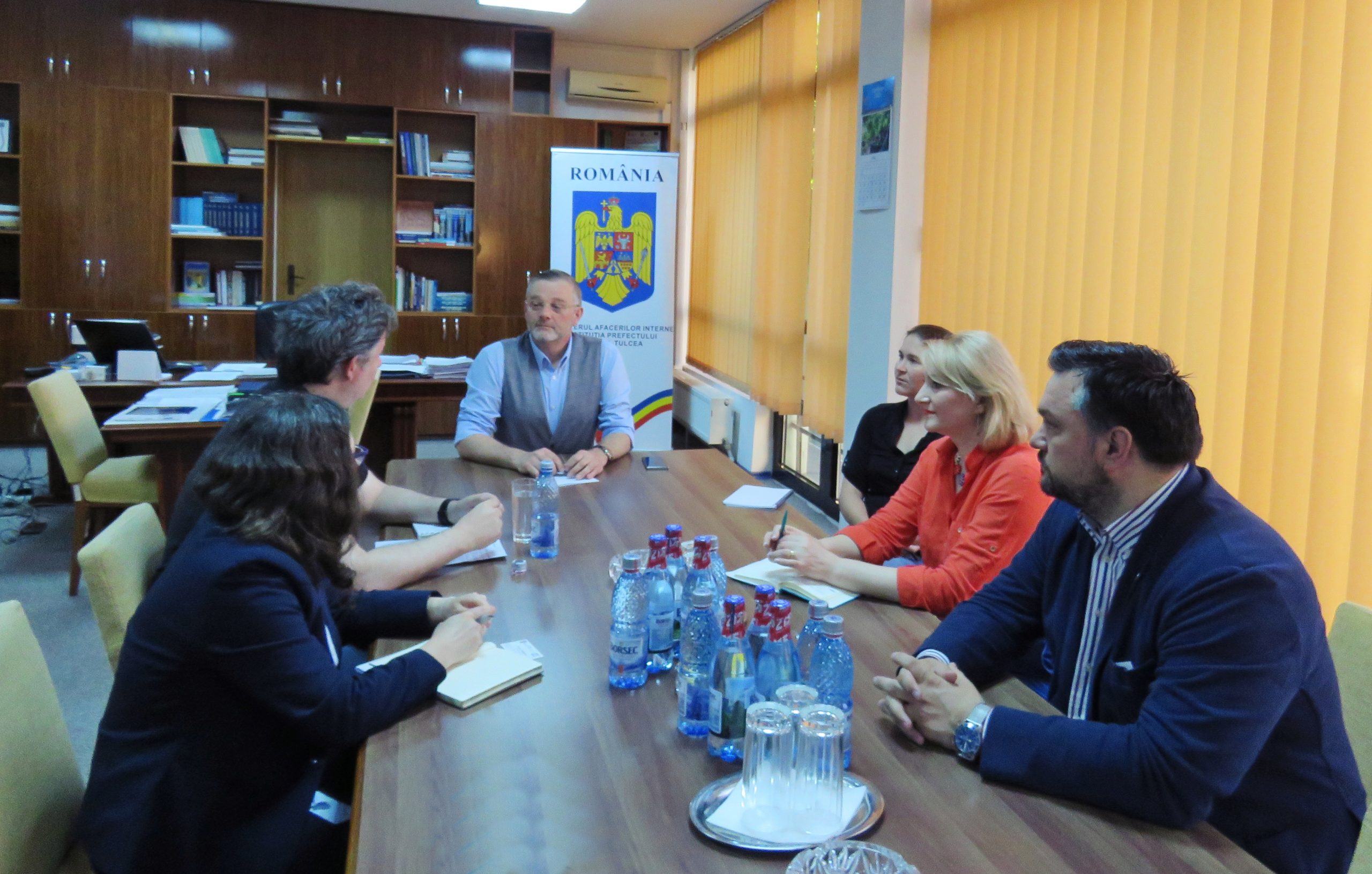 TULCEA: Întâlnire de lucru cu echipa economică a Ambasadei Statelor Unite ale Americii în România