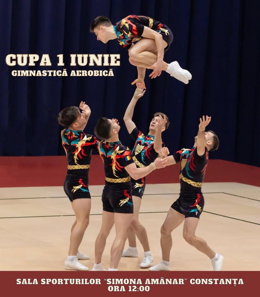 La Constanța este programată „Cupa 1 Iunie” la gimnastică aerobică