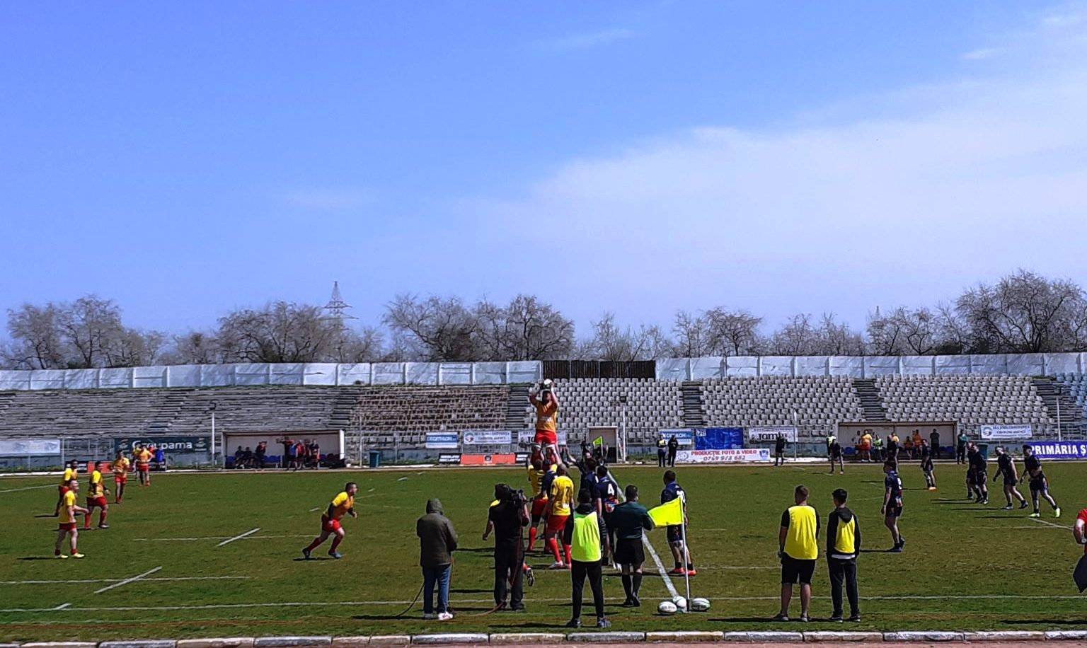 CS Năvodari a fost învinsă de Dinamo în Liga Națională de rugby